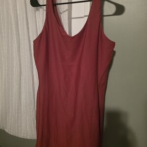 Old Navy Sleeveless Rust Mini Dress